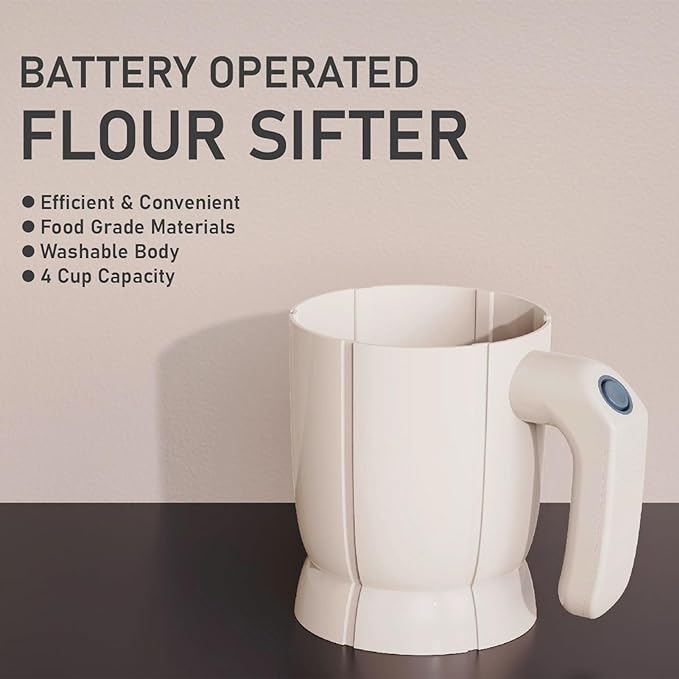 Battery Operated Flour Sifter